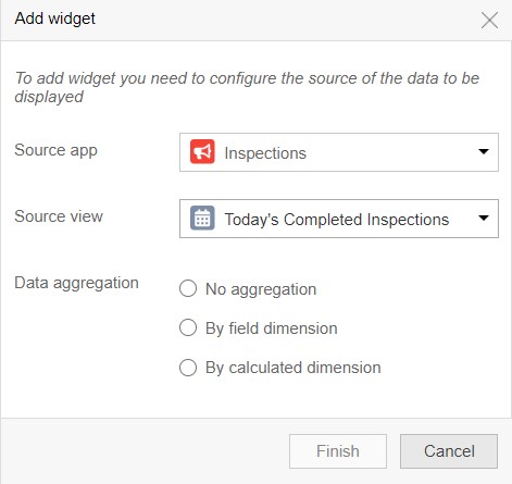 Flowfinity - Drill-downs in dashboards