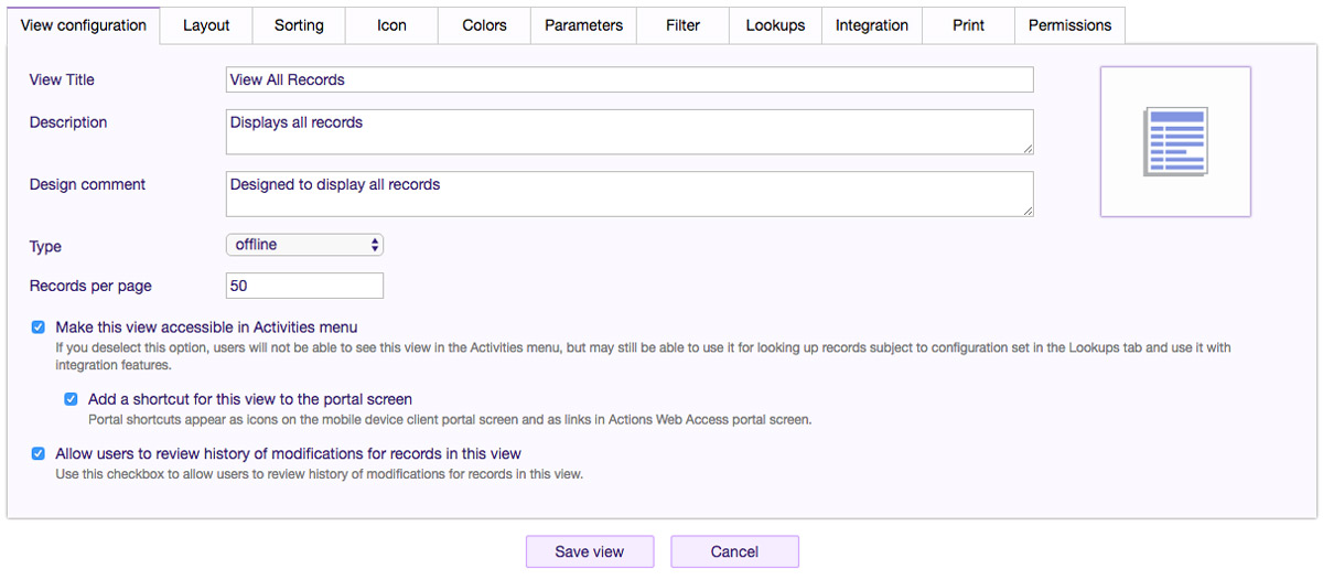 Flowfinity - Search for Records Created Within a Date Range