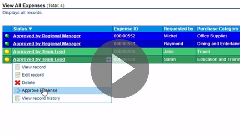 Create an approval hierarchy